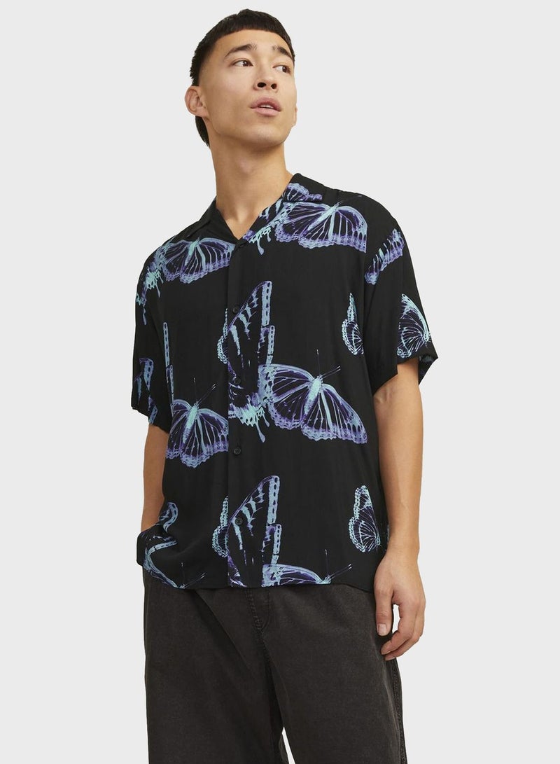 Jcojeff Printed Regular Fit Resort Shirt