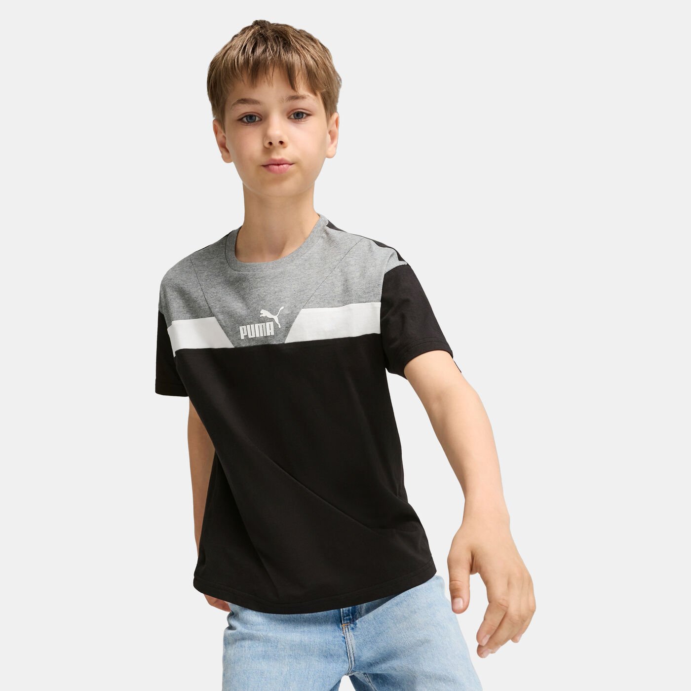 Kids' Power Colourblock T-Shirt