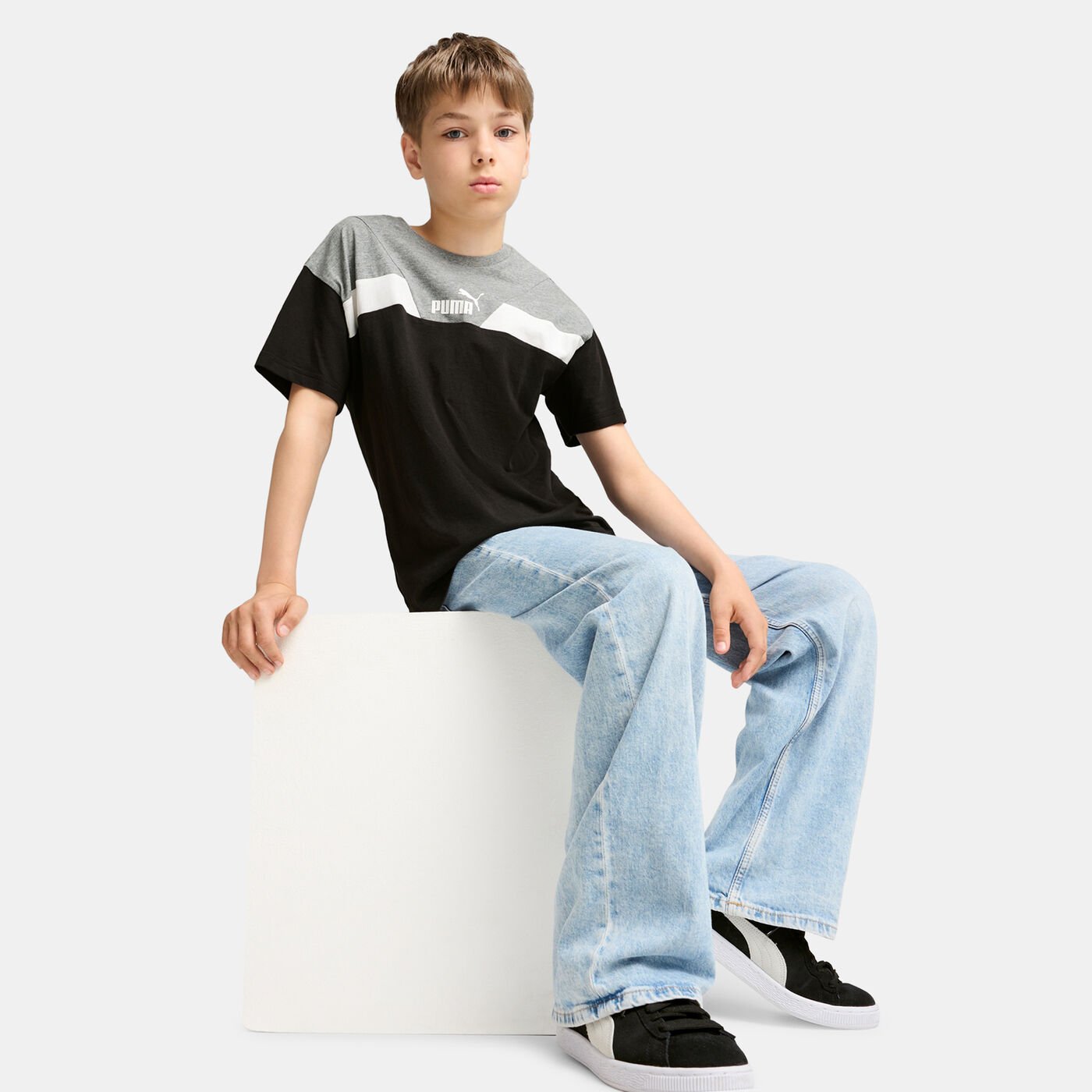 Kids' Power Colourblock T-Shirt