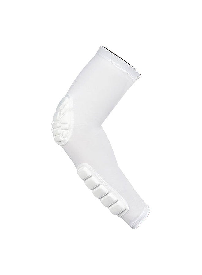 Padded Elbow Forearm Sleeves Compression Arm Protective Sleeve Basketball Shooting Protective Pad