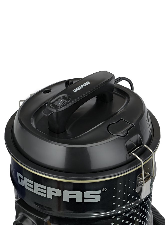 Drum Vacuum Cleaner With Powerful Suction, Dry & Blow Function, Full Indicator/Perfect For Home, Office, Apartments 18 L 2000 W GVC19045 Multicolour