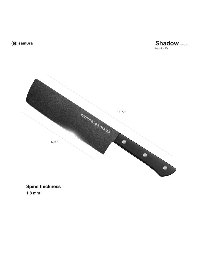 Samura SHADOW Nakiri Knife | 6.7