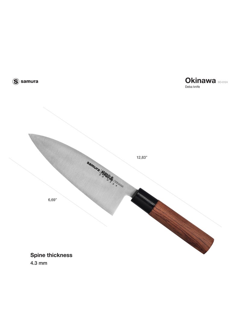 Samura OKINAWA Deba Knife | 6.7