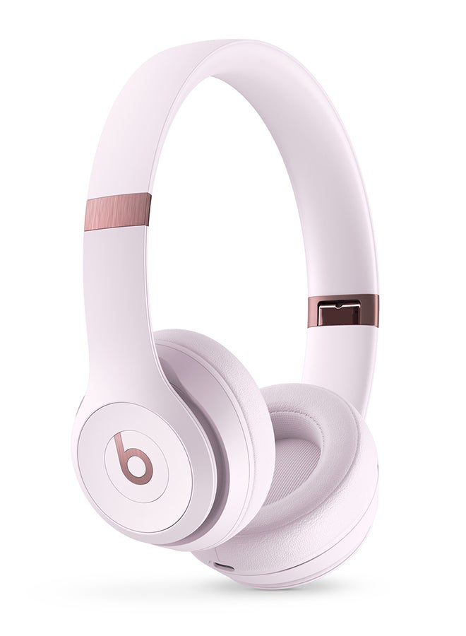 Solo 4 - Wireless Bluetooth On-Ear Headphones, Apple & Android Compatible, Up To 50 Hours Of Battery Life Cloud Pink