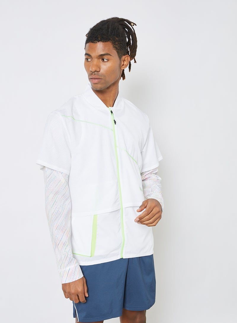 Woven Ultra Running Jacket White