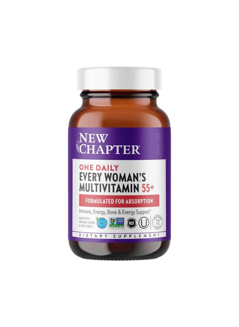 Every Woman’s One Daily 55+ Multivitamin – 72 Tablets