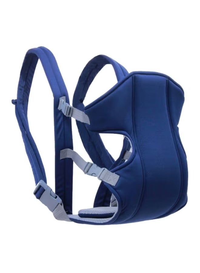 3-In-1 Kids Adjustable Carrier With Comfortable Hip Seat And Buckle Strap - Blue