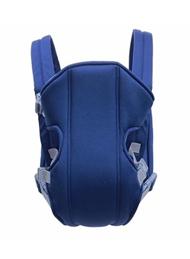 3-In-1 Kids Adjustable Carrier With Comfortable Hip Seat And Buckle Strap - Blue