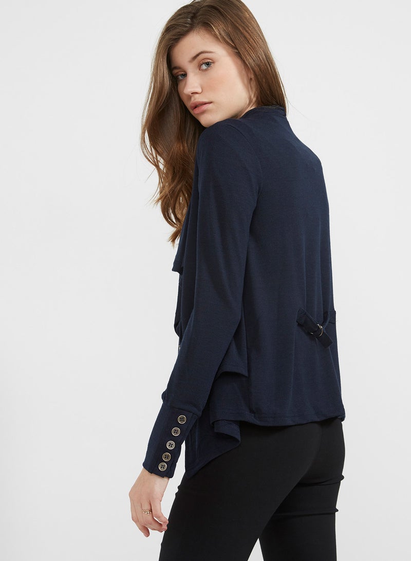 Cool Short Length Duala Sweater Navy