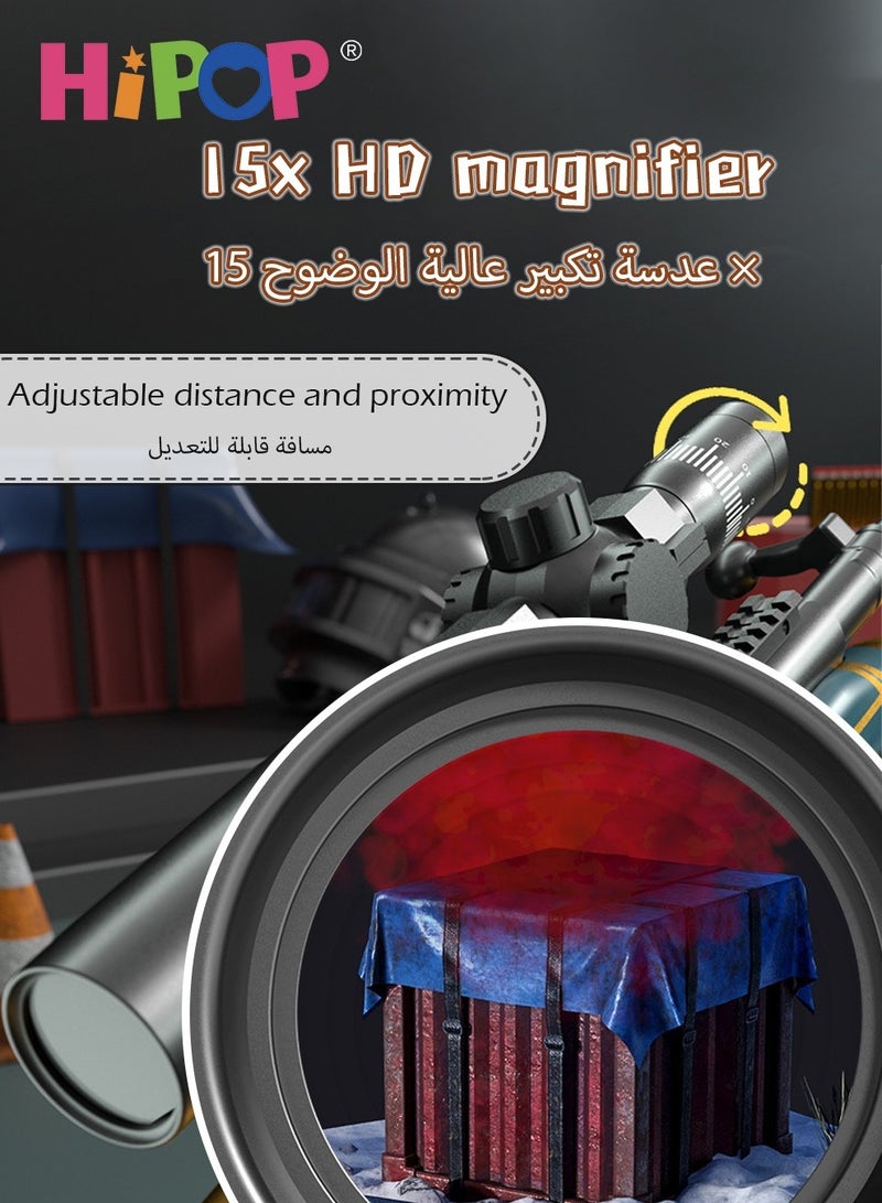 98K Big Gun Toys for Kids,130cm,Shell Ejection for Soft Bullets,Oversized Simulation Toy,Educational Model for Kids