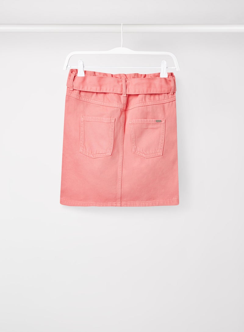 Kids/Teen Paperbag Skirt Pink