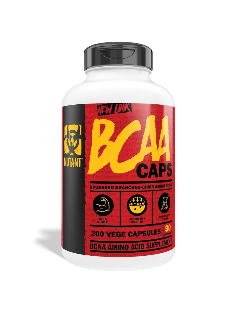 BCAA Caps - 200 Capsules