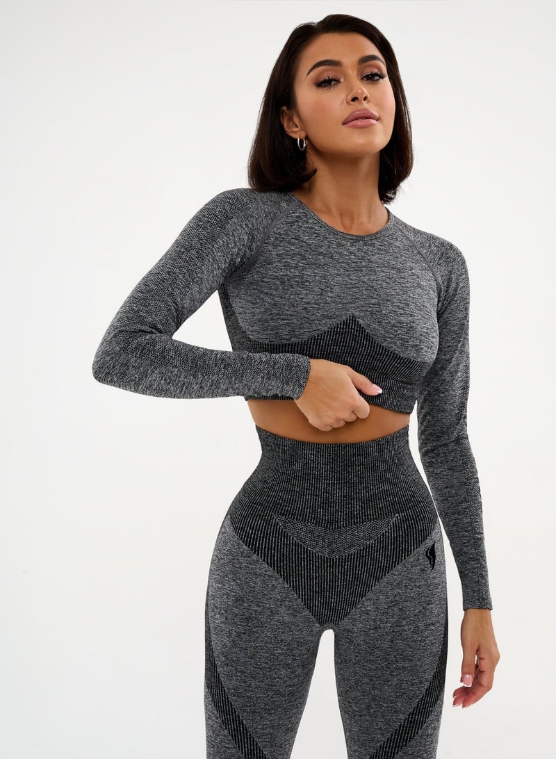 Bona Fide Compression Shirts for Women – Long/Short Sleeve Women’s Workout Crop Top - Designed for Gym, Workout and Running