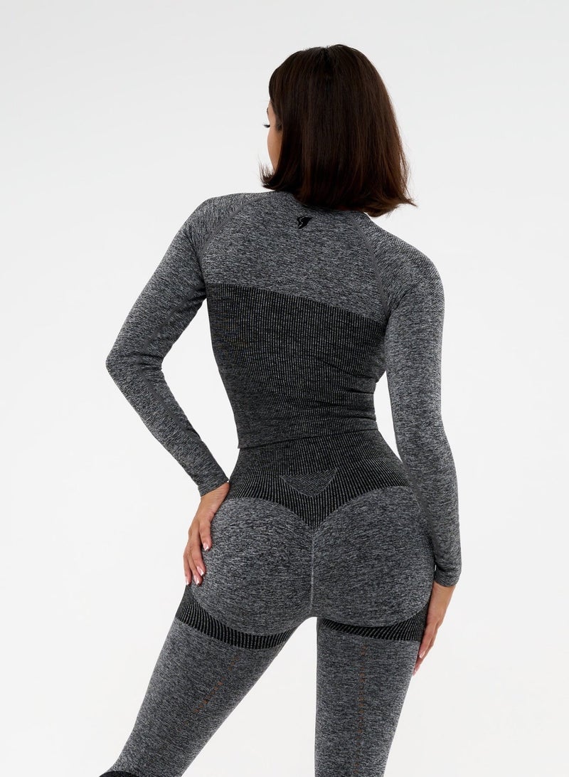 Bona Fide Compression Shirts for Women – Long/Short Sleeve Women’s Workout Crop Top - Designed for Gym, Workout and Running