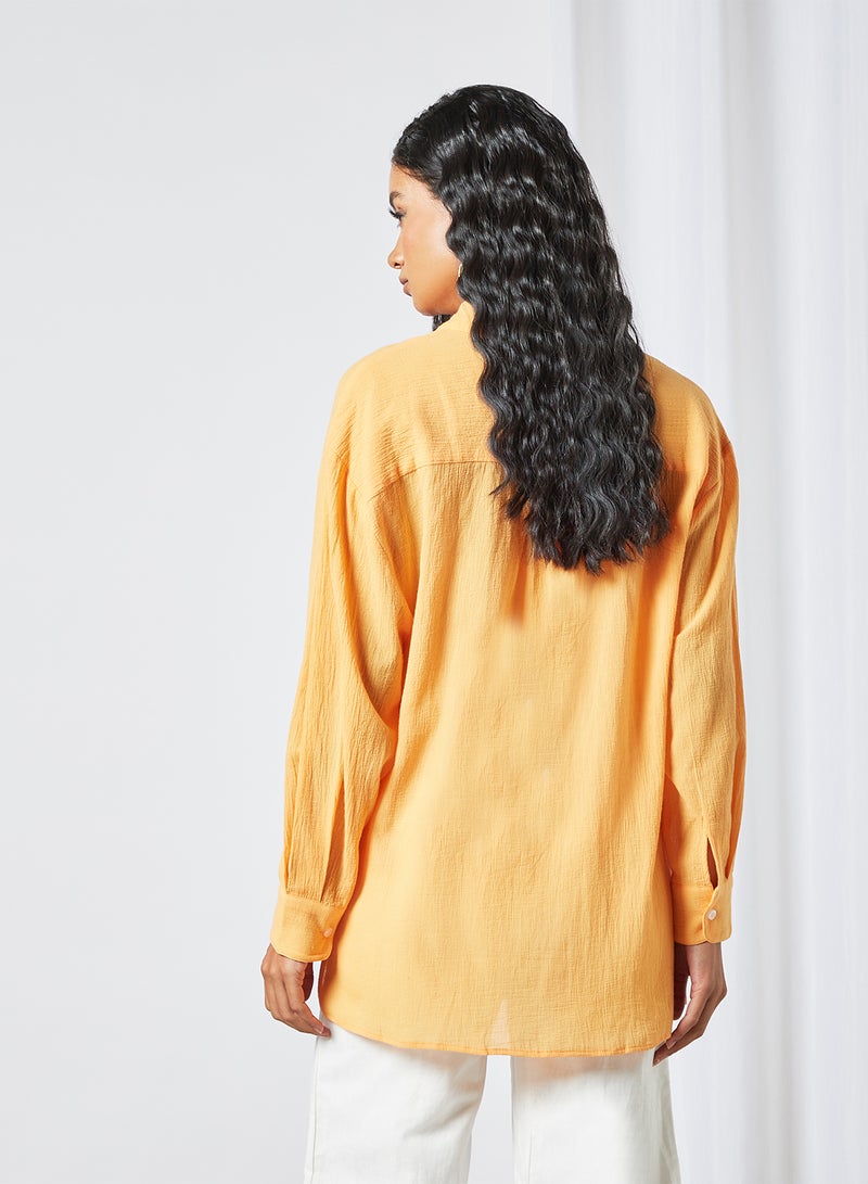 Long Sleeve Shirt Orange