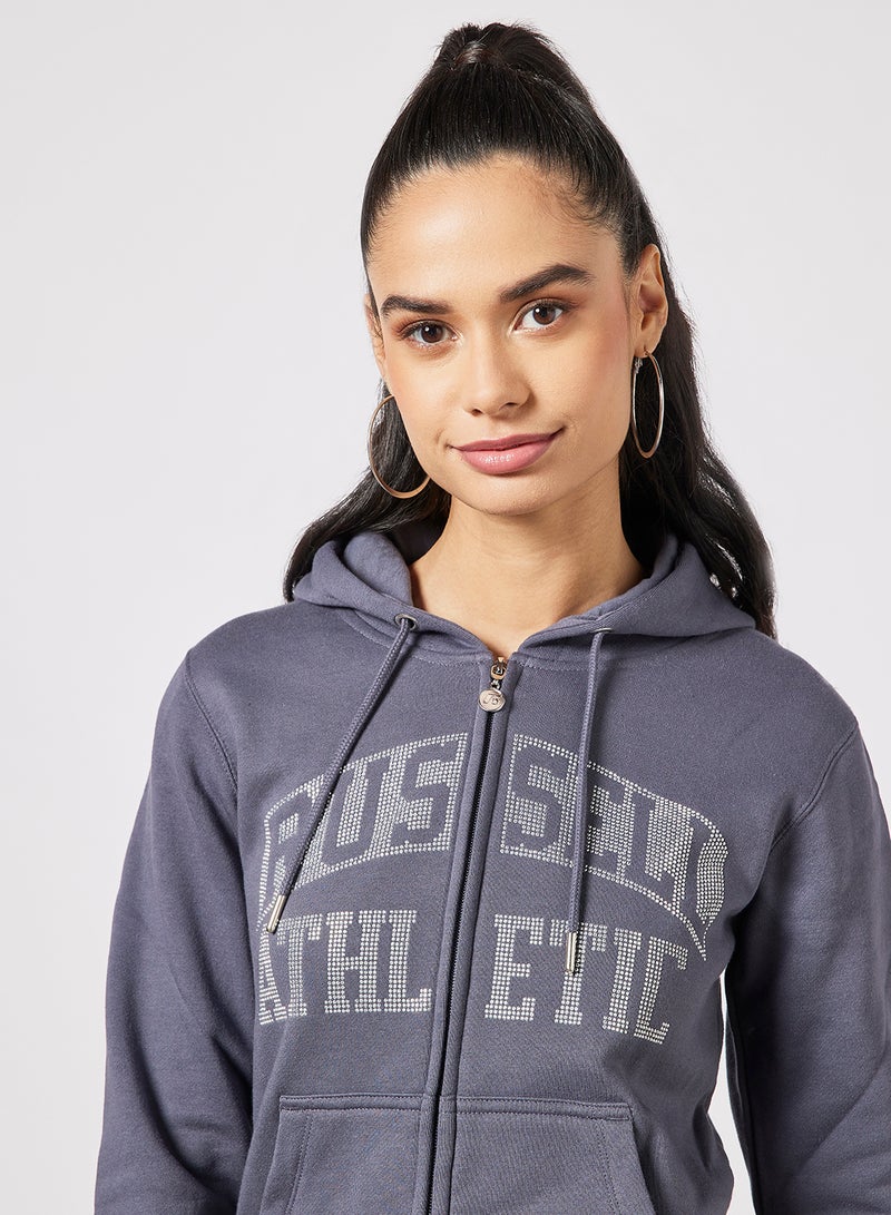 Logo Zip-Through Hoodie