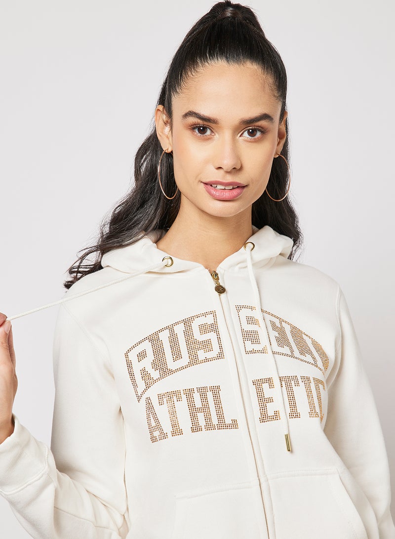 Logo Zip-Through Hoodie