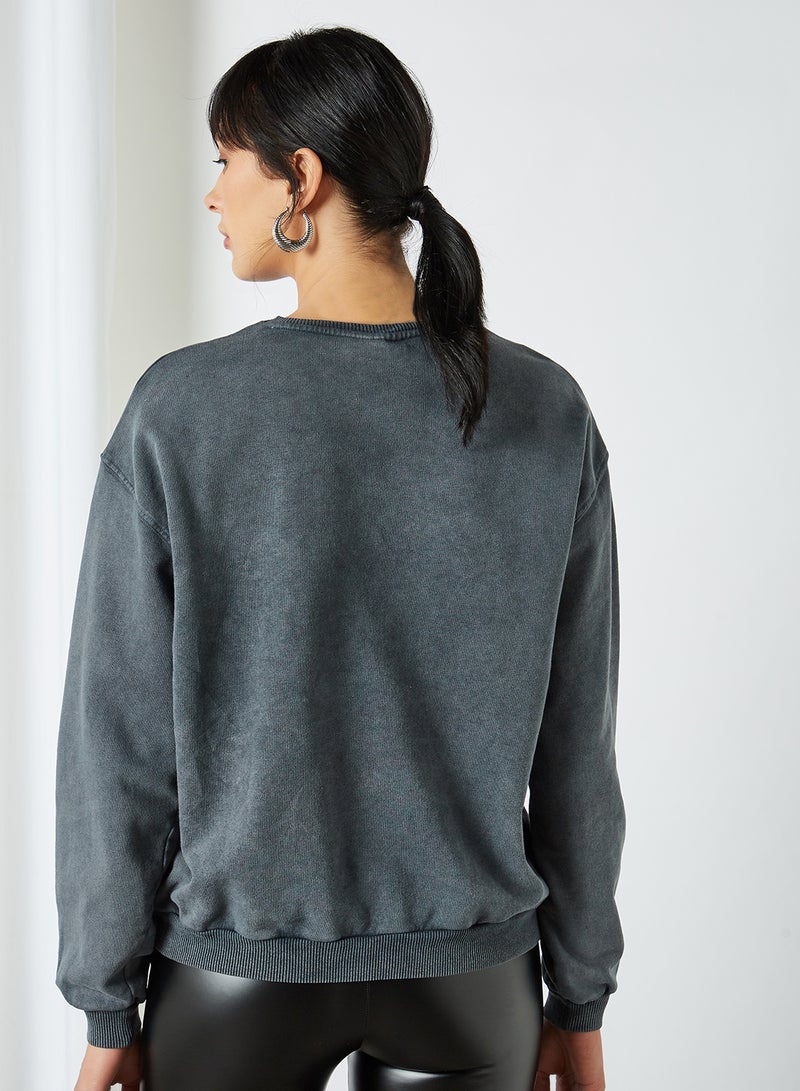 Nancy Sweatshirt Black(C-N10)