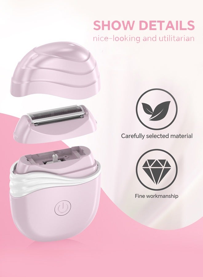 Feigou Electric Epilator Painless Waterproof Mini Hair Remover for Women