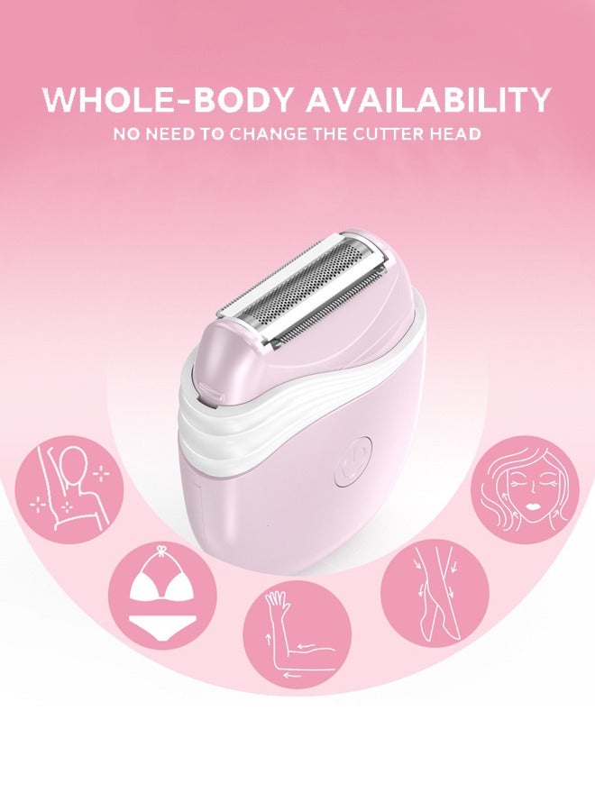 Feigou Electric Epilator Painless Waterproof Mini Hair Remover for Women