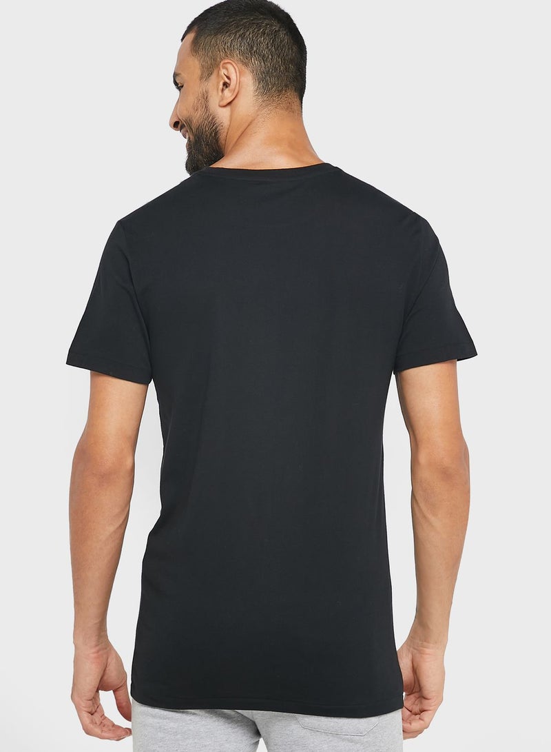 3 Pack Assorted Crew Neck T-Shirt
