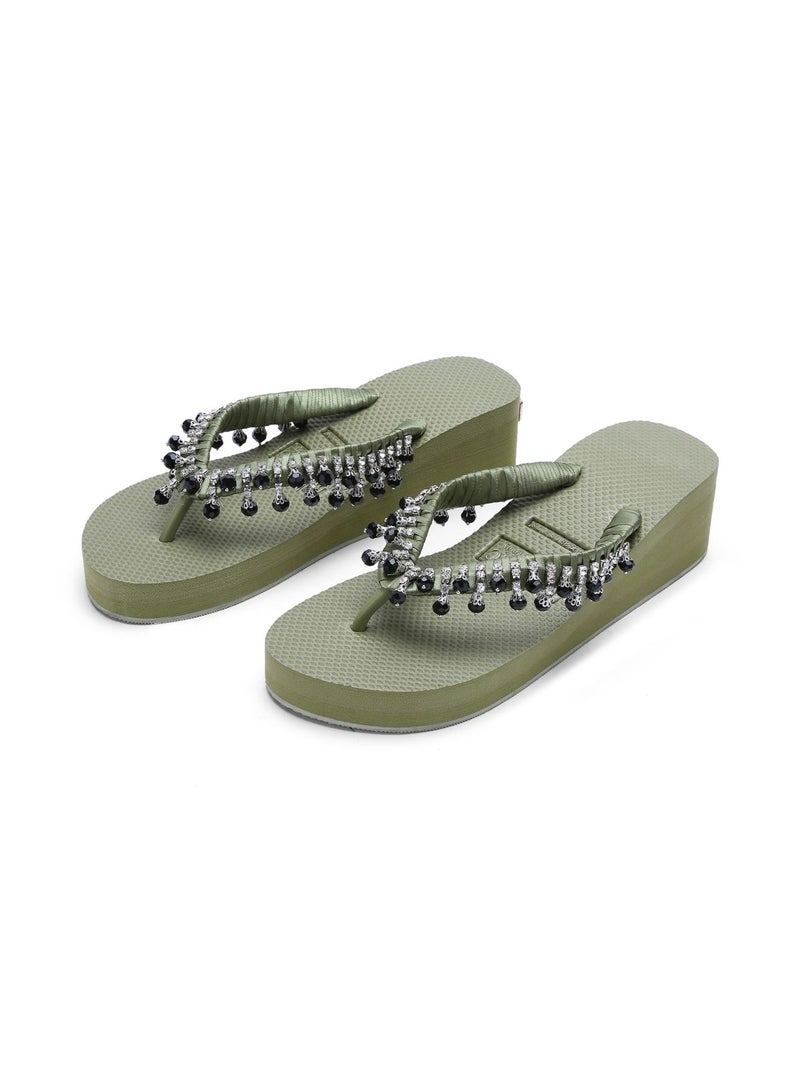 Tropea Flip Flop Green