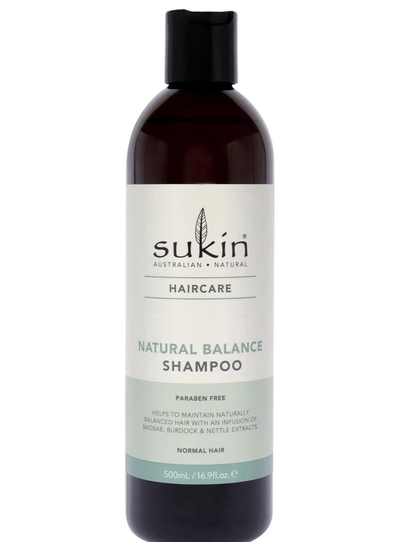 Haircare Natural Balance Shampoo 500ml