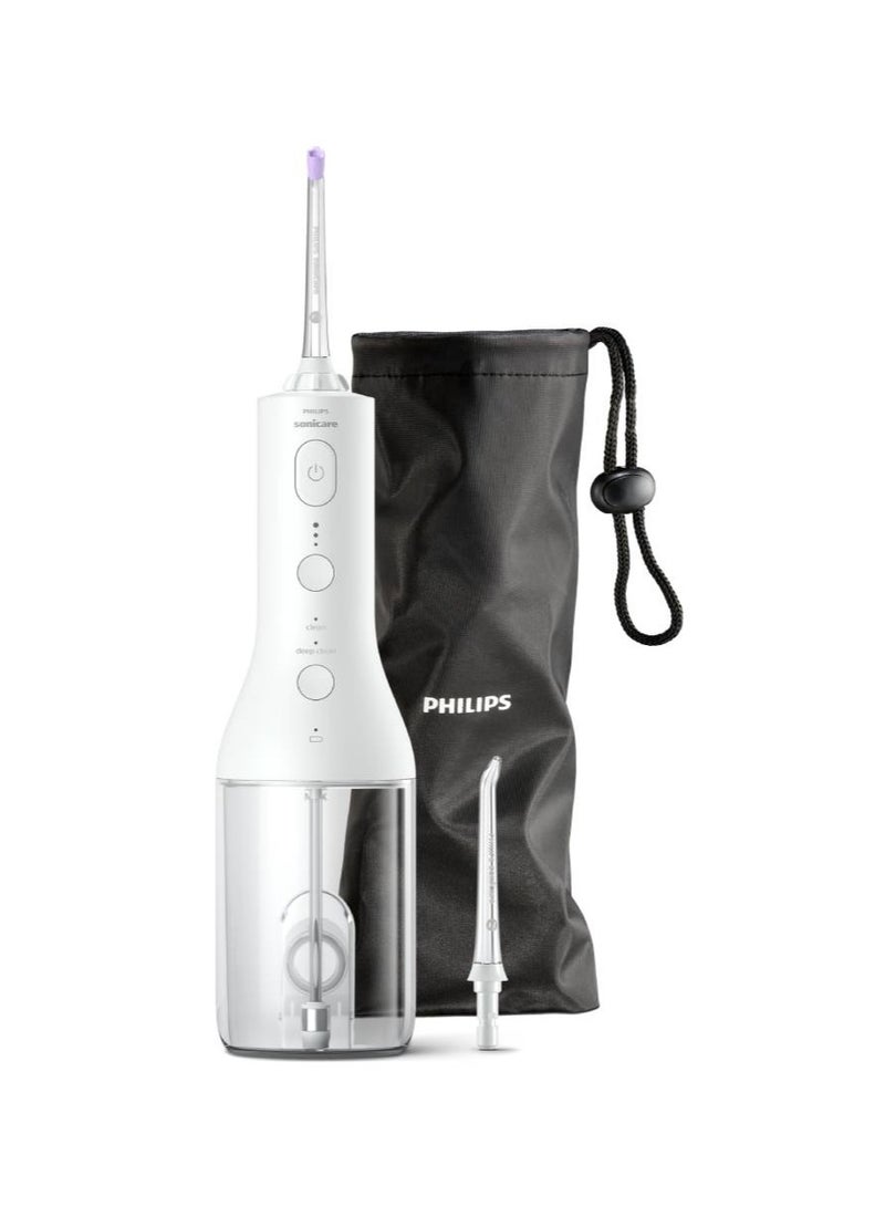 Philips Sonicare Cordless Power Flosser 3000,White, HX3826/31,Certified UAE 3 Pin