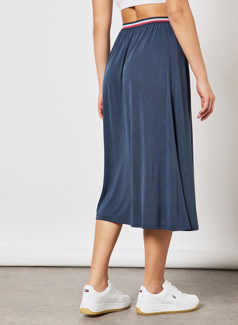 Sport Cool Modal Midi Skirt Blue