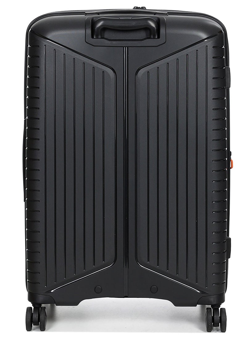 Evae Polypropylene Expandable Suitcase Luggage Trolley, Large 76 cm, Hardside