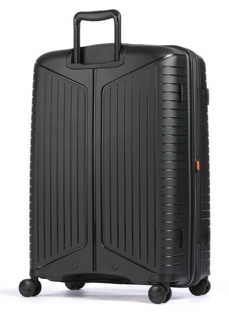 Evae Polypropylene Expandable Suitcase Luggage Trolley, Large 76 cm, Hardside