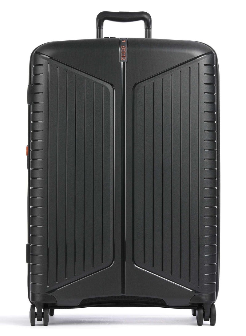 Evae Polypropylene Expandable Suitcase Luggage Trolley, Large 76 cm, Hardside