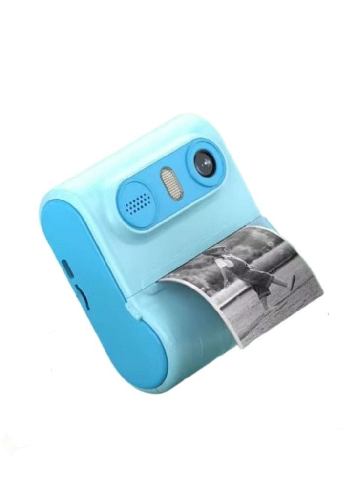 Thermal Printer LK001 Portable Wireless Kids Camera blue