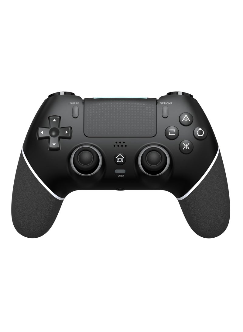 Wireless Controller for PS4 with USB Cable, 1000mAh Battery, Dual Vibration, 6-Axis Motion Control, 3.5mm Audio Jack, Multi Touch Pad, Share Button, Controller Joystick Compatible with PS4/Slim/Pro/PC