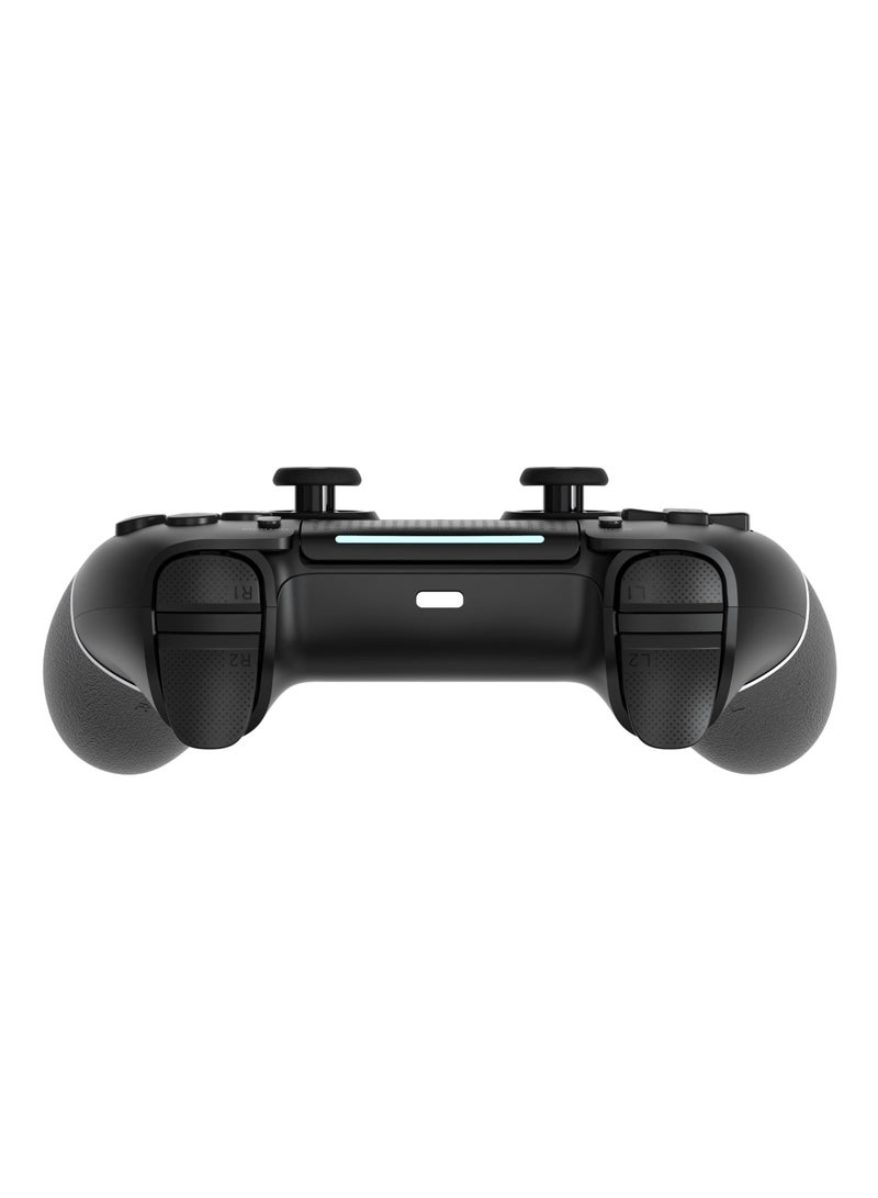 Wireless Controller for PS4 with USB Cable, 1000mAh Battery, Dual Vibration, 6-Axis Motion Control, 3.5mm Audio Jack, Multi Touch Pad, Share Button, Controller Joystick Compatible with PS4/Slim/Pro/PC