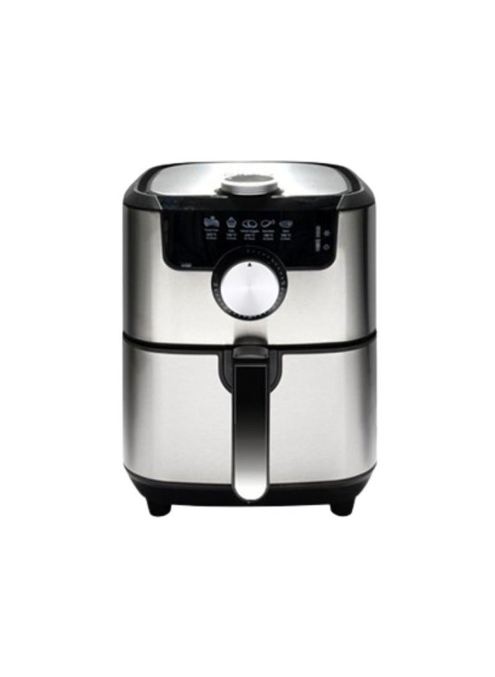 Dsp Household 1500W 4.5L Large Capacity Stainless Steel Air Fryer-KB2085