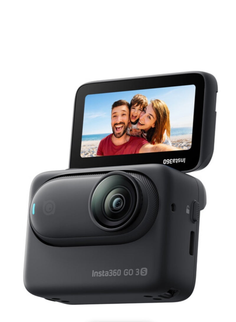 Go 3S Action Camera (128GB, Midnight Black)