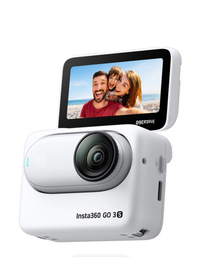 Go 3S Action Camera (128GB, Arctic White)