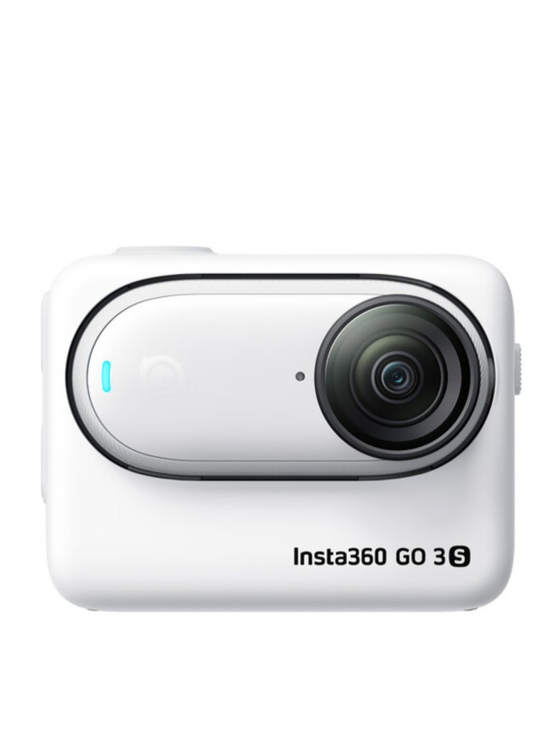 Go 3S Action Camera (128GB, Arctic White)