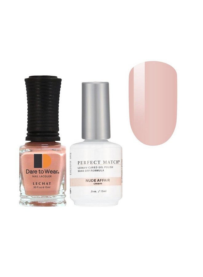 Perfect Match Gel Polish Nude Affair 0.5 Fluid_Ounces