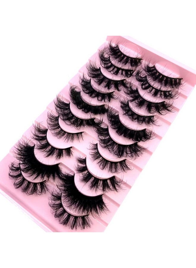 Soft Mink Eyelashes 3D Curl Winged End Eye Elongated Fake Lashes Thick Handmade Natural False Eyelash Messy Cross Lash Wholesale (Mx2)