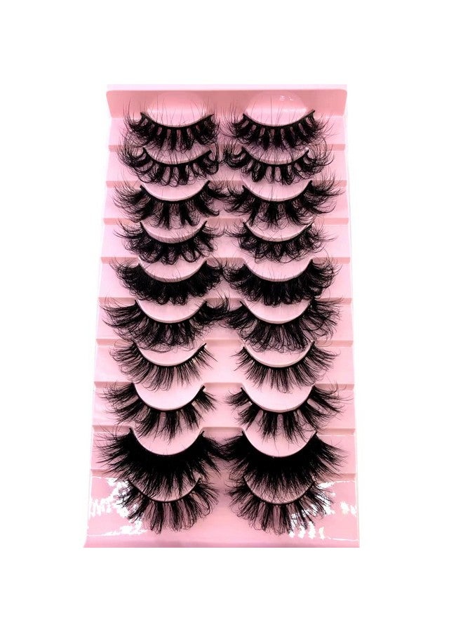 Soft Mink Eyelashes 3D Curl Winged End Eye Elongated Fake Lashes Thick Handmade Natural False Eyelash Messy Cross Lash Wholesale (Mx2)