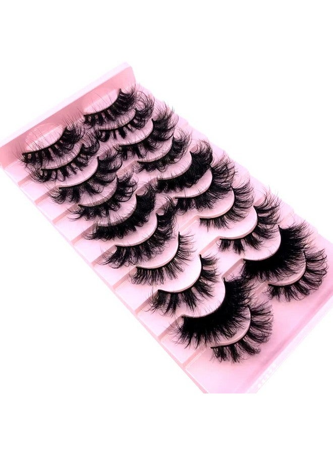 Soft Mink Eyelashes 3D Curl Winged End Eye Elongated Fake Lashes Thick Handmade Natural False Eyelash Messy Cross Lash Wholesale (Mx2)