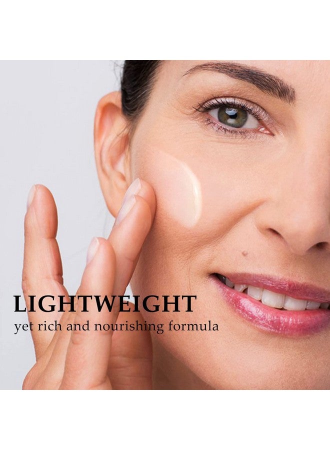 Organic Vitamin C Serum For Face With Hyaluronic Acid Best Anti Wrinkle Facial Serum To Reduce Wrinkles Dark Spots & Sun Damage Anti Aging Brightening Vitamin C Face Serum For Women & Men 1.7 Oz