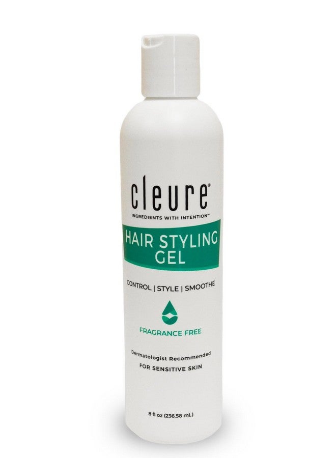 Lightweight Hair Styling Gel Hypoallergenic Fragrance Free For Edge Control To Tame Frizz With Medium Hold (8 Fl Oz Pack Of 1)