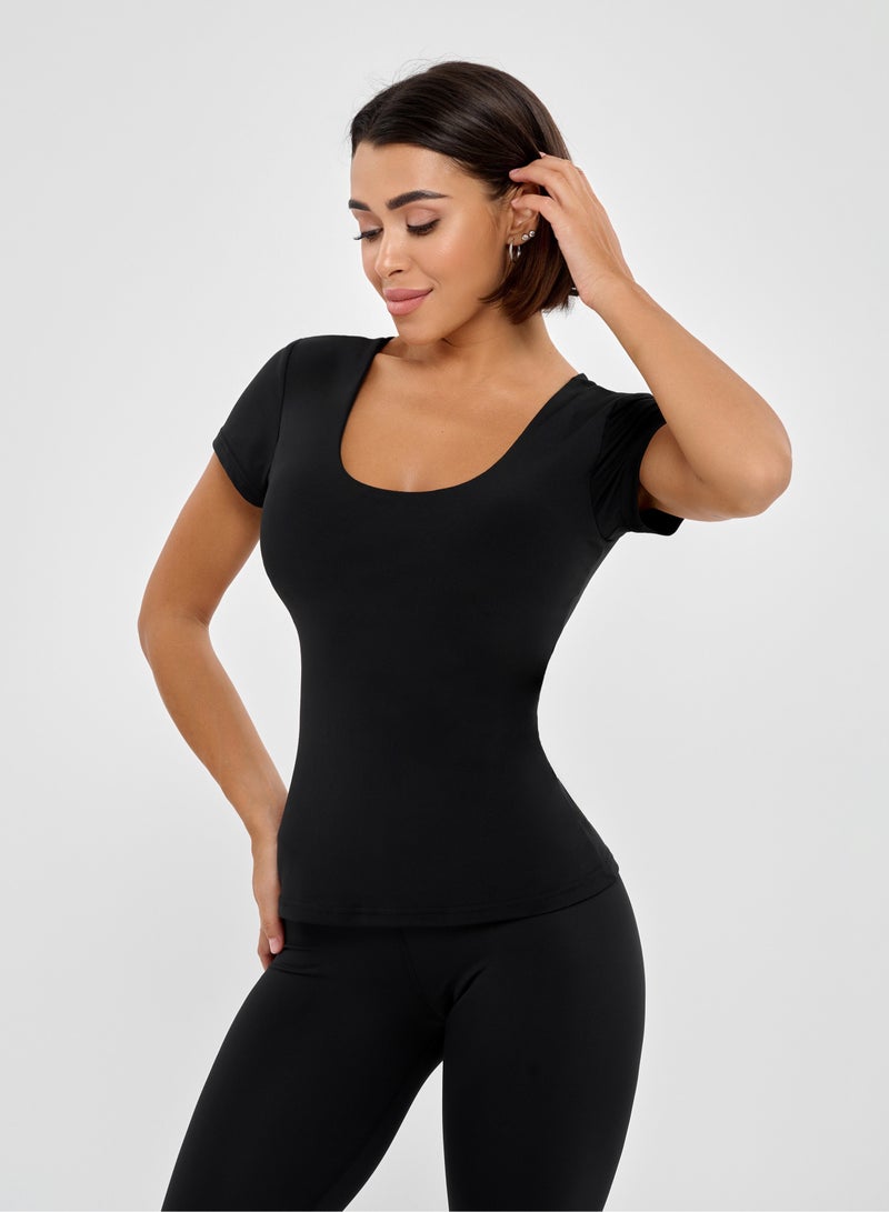 Bona Fide T-Shirts for Women – Women Summer Tops – Comfortable T Shirt with Short Sleeve