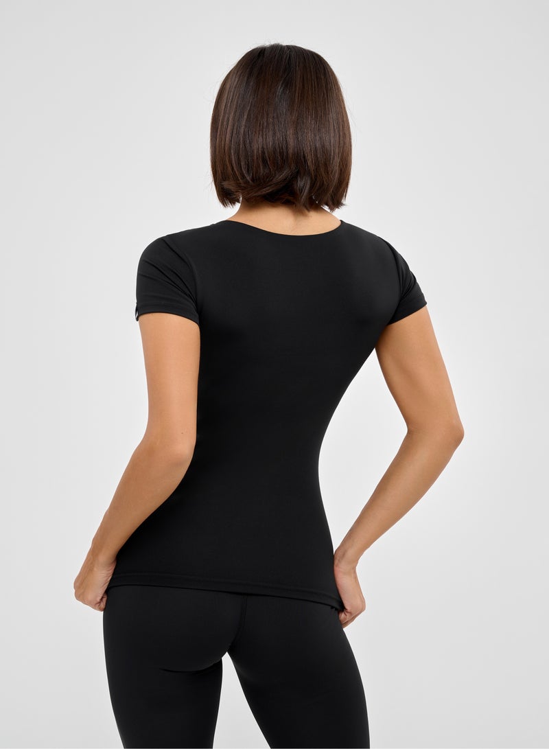 Bona Fide T-Shirts for Women – Women Summer Tops – Comfortable T Shirt with Short Sleeve