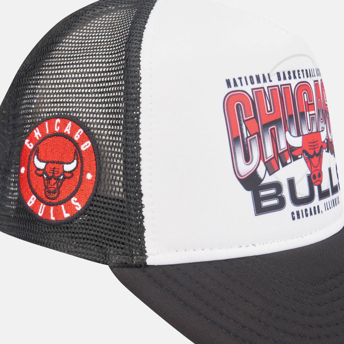 Men's NBA Chicago Bulls Team Colour Trucker Cap