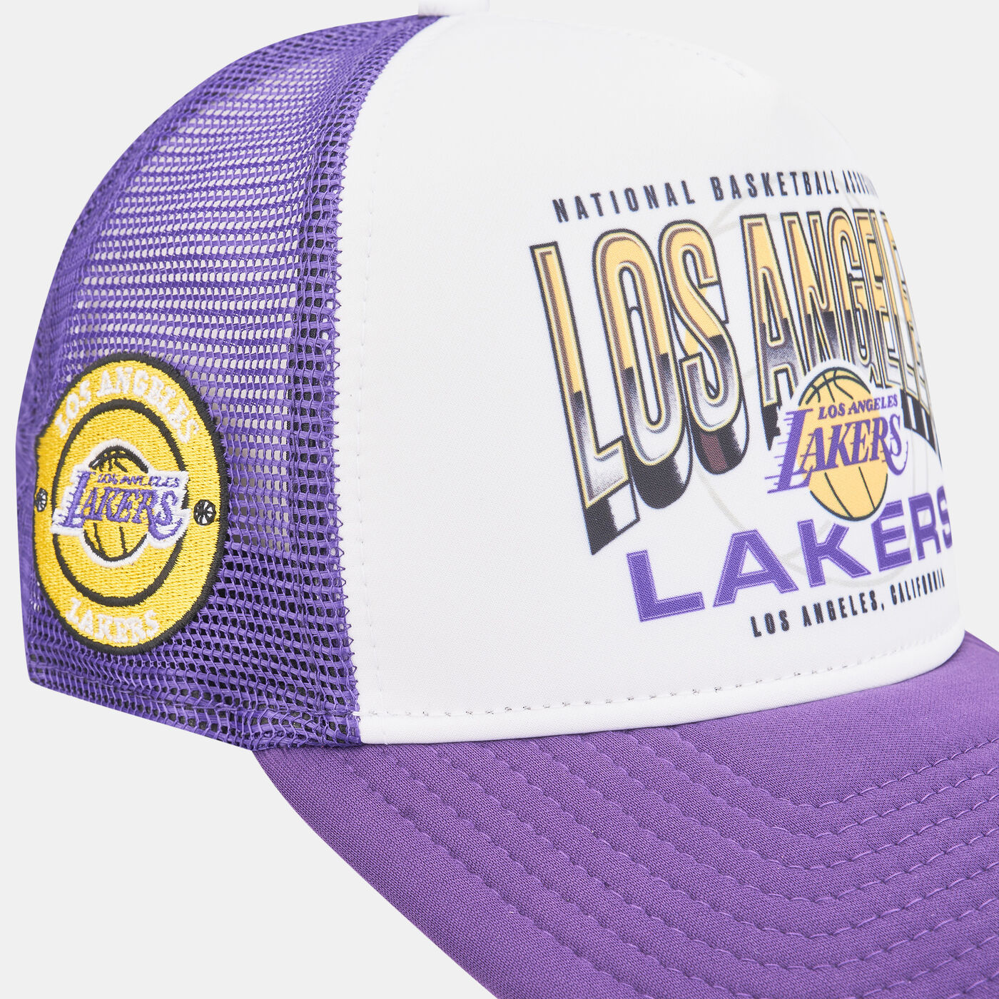 Men's NBA Los Angeles Lakers Team Colour Trucker Cap