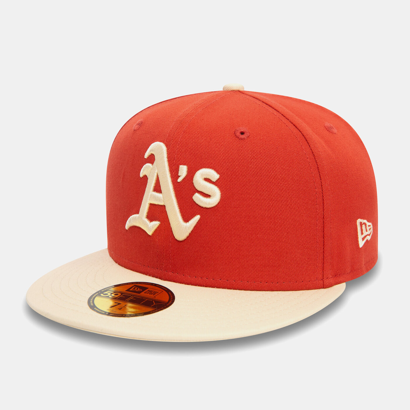 Men's MLB Oakland Athletics Side Patch 59FIFTY Cap